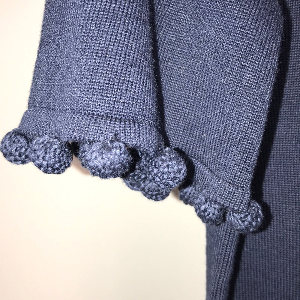 NWT Banana Republic Pom Sleeve Shirt - Picture 3 of 8